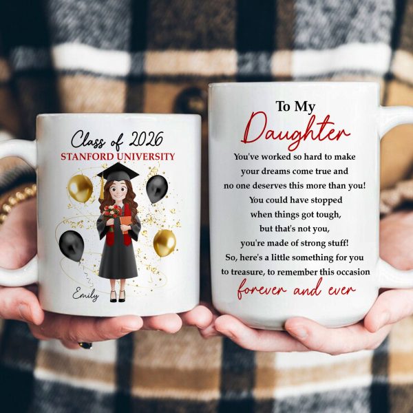 Graduation Gift A Little Something For You To Treasure - Personalized Mug