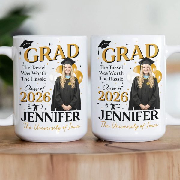 Graduation Magazine - Personalized Photo Mug