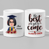 Graduation mug, Custom Chibi Art, Personal Mug, HN590