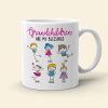 Grandchildren Are My Blessings- Personalized Coffee Mug- Gifts For Grandma- Gifts For Grandpa- Grandparents Coffee Mug