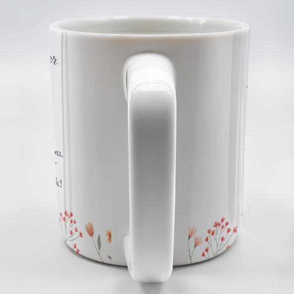Granddaughter You Are My Shining Star Love Message With Pansy Flowers - Personalized Custom Coffee Mug - GDT187_MG