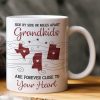 Grandkids Are Forever Close To Your Heart - Personalized Mug