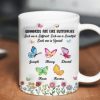Grandkids Are Like Butterflies, Each One is Beautiful Personalized 3D Inflated Effect Mug, Gift for Grandma