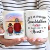 Grandkids Grandma Side By Side Family Personalized Mug