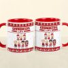 Grandkids Make Life Grand, Personalized Accent Mug, Cute Grandkids Coffee Mug, Gift For Grandma
