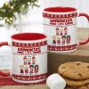 Grandkids Make Life Grand, Personalized Accent Mug, Cute Grandkids Coffee Mug, Gift For Grandma