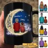 Grandma Grandkid On Moon Personalized Mug