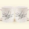 Grandma Grandkids Hand In Hand Xmas Mug Holiday Gift For Mama Nana - Personalized Mug