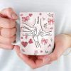 Grandma Is The Heart Of The Family - Family Personalized Custom 3D Inflated Effect Printed Mug - Mother's Day, Gift For Mom, Grandma
