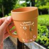 Grandma's Garden Birth Month Flower - Personalized Plant Pot Ceramic Mug