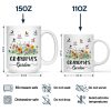 Grandma's Garden Butterflies - Personalized Mug