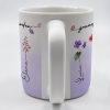 Grandma's Garden Personalized Colorful Flowers Mug - Personalized Custom Coffee Mug - GRM036_MG