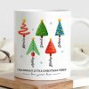 Grandma's Little Christmas Trees - Personalized Mug - Unique Christmas Gift For Grandma, Grandkids, Family
