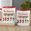 Grandma's Little Grandkid Socks 01natn301023 Personalized Accent Mug
