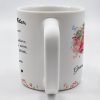 Grandma's Love In A Floral Heart Frame - Personalized Custom Coffee Mug - GDT131_MG