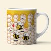 Grandma's Reasons To Bee Happy, Personalized Mug, Gifts For Grandma