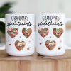 Grandma's Sweethearts Patchwork Print - Personalized Mug