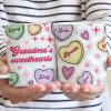 Grandma's Sweethearts Personalized 3D Inflated Effect Mug, Gift for Grandma