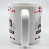 Grandpa And Granddaughter, Not Always Eye To Eye But Always Heart To Heart, Cartoon Characters and City Skyline - Personalized Custom Coffee Mug - GRP023_MG