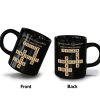 Grandparents & Grandkids Forever Linked Together Crossword Puzzle Personalized Mug, Gift For Large Family, Parent, Grandparents, Siblings, Brothers, Sisters