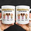 Grandpa's Little Helper, Cartoon Children - Personalized Custom Coffee Mug - DAD131_MG