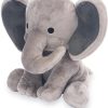 Gray Elephant Plush – 25cm Soft Stuffed Toy for Kids and Nursery Decor