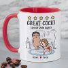 Great Cock! Would Ride Again Personalized Coffee Mug, Gift For Couple