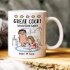 Great Cock! Would Ride Again Personalized Coffee Mug, Gift For Couple