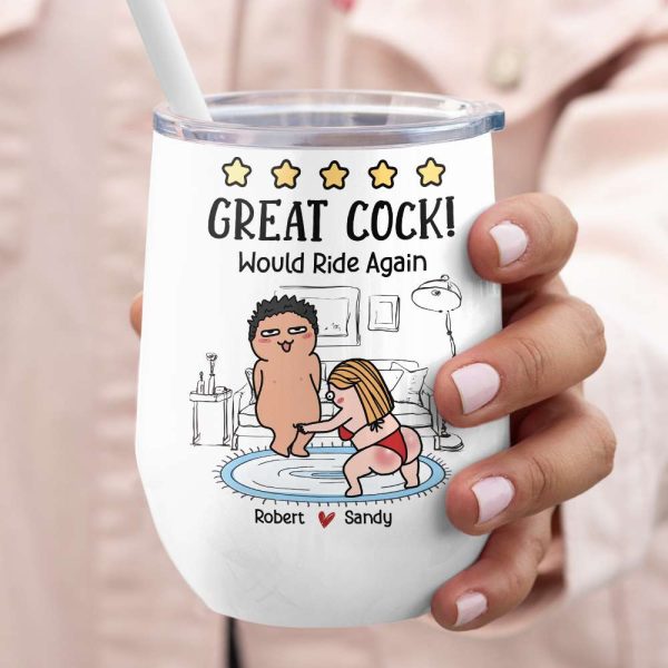 Great Cock! Would Ride Again Personalized Coffee Mug, Gift For Couple