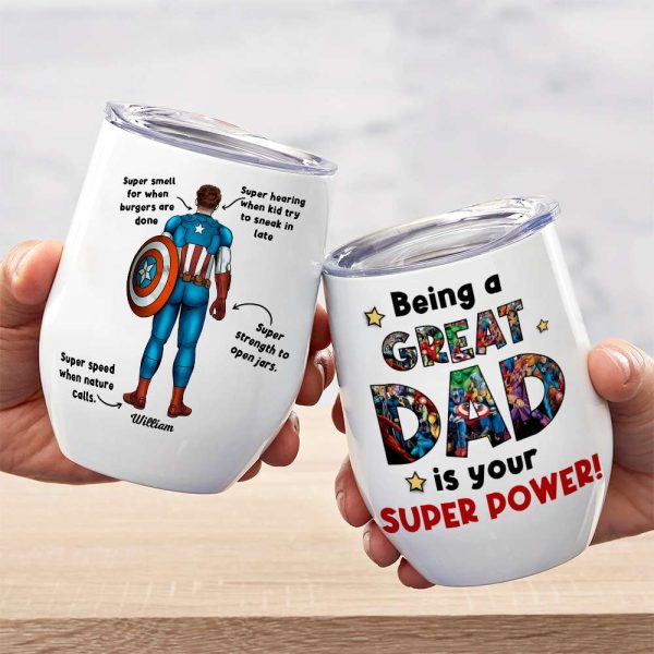 Great Dad Gift Mug 02DNLI210423TM White Mug Accent Mug Wine Tumbler