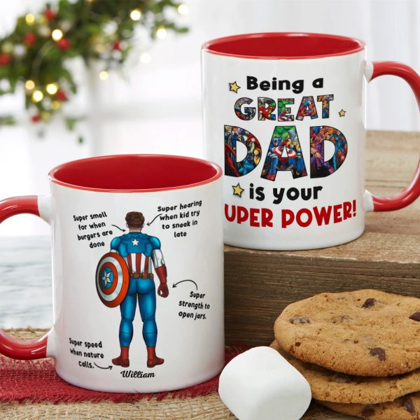 Great Dad Gift Mug 02DNLI210423TM White Mug Accent Mug Wine Tumbler