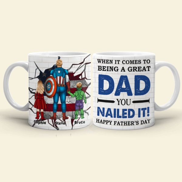 Great Dad Personalized Mug, Gift For Father's Day-5OHPO260423