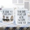 Great Job We're Awesome Thank You - Personalized Mug - Father's Day, Birthday Gift For Dad, Father, Husband, Daughter, Son