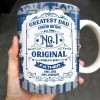 Greatest Dad Limited Edition, World's Best Father, Tools and Wrench Design - Personalized Custom Coffee Mug - DAD123_MG
