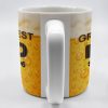 Greatest Dad Since 1996, Beer Bubbles - Personalized Custom Coffee Mug - DAD073_MG