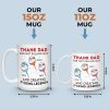 Greatness Came From One Risky Move - Family Personalized Custom Mug - Father's Day, Gift For Dad