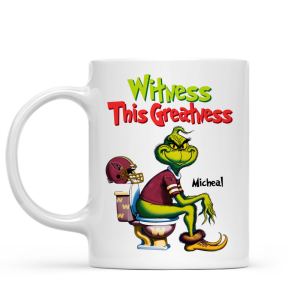 Green Monster Home & Away Toilet - Personalized Mug - Gifts For American Football Lover HN02