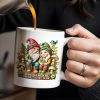 Grow Old With Me Gnome Mug Featuring Birds and Flowers - Personalized Custom Coffee Mug - CPL176_MG