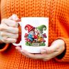Growing Old Together Anniversary Gift Featuring Gnomes - Personalized Custom Coffee Mug - CPL187_MG