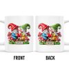 Growing Old Together Anniversary Gift Featuring Gnomes - Personalized Custom Coffee Mug - CPL187_MG