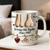 Growing Old Together Couples Coffee Mug - Personalized Gift For Couples 02NALU060126