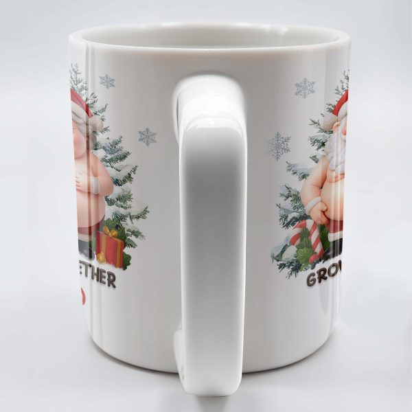 Growing Old Together Santa Claus Christmas Design - Personalized Custom Coffee Mug - CPL798_MG