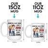 Growing Old Together Stay Young At Heart - Couple Personalized Custom Mug - Gift For Husband Wife, Anniversary