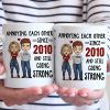 Growing Old Together Stay Young At Heart - Couple Personalized Custom Mug - Gift For Husband Wife, Anniversary
