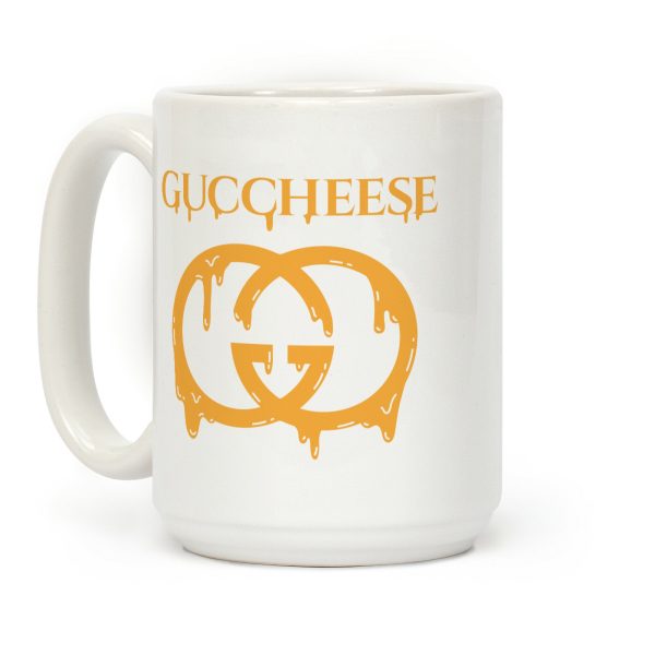 Guccheese Cheesy Gucci Parody Coffee Mug