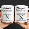 Hairapist Creative Genius Who Touches Hearts - Personalized Custom Coffee Mug - JBS025_MG