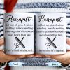 Hairapist Creative Genius Who Touches Hearts - Personalized Custom Coffee Mug - JBS025_MG