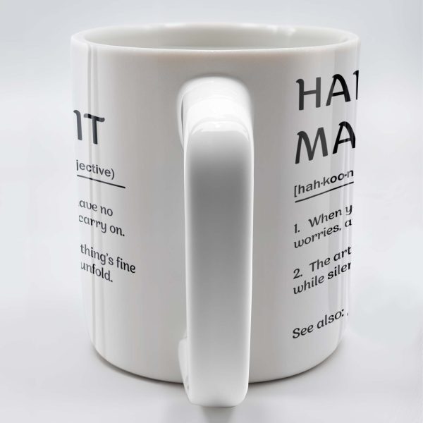 Hakuna Mafuckit, Let The Show Carry On - Personalized Custom Coffee Mug - COL098_MG