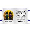 Halloween Front View Besties Gift For Best Friends Personalized Mug