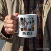 Halloween Goose in Costume Personalized Mug, Spooky Fall Geese Gift with Custom Name